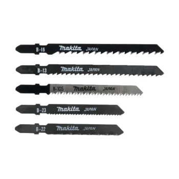 Jigsaw Blade Set Makita A-86898 (5 pcs)