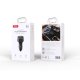 FM modulators XO BCC17 ar Bluetooth MP3 un 30W auto lādētāju, melns