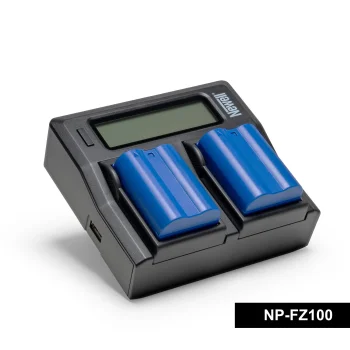 Комплект Newell Supracell: зарядное устройство DC-LCD и 2x аккумулятора...