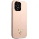 Чехол Guess Silicone Triangle для iPhone 13 Pro / 13, Pink