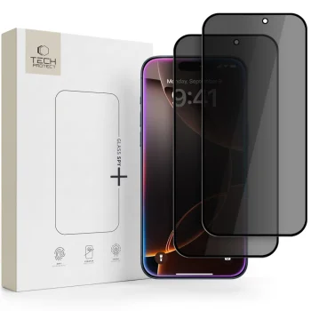 Tech-Protect Glass SPY+ aizsargstikls iPhone 18 Pro Max, 2 gab.