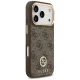 Guess iPhone 17 Pro чехол 4G Strass Logo MagSafe, коричневый