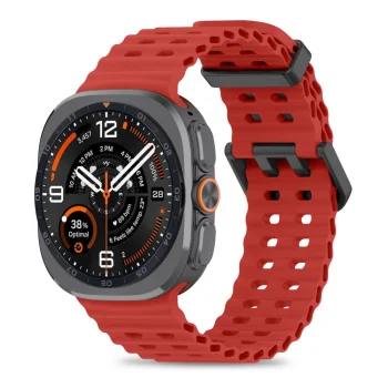 Pulksteņa siksniņa Tech-Protect Iconband Pro priekš Samsung Galaxy Watch Ultra 47mm, sarkana