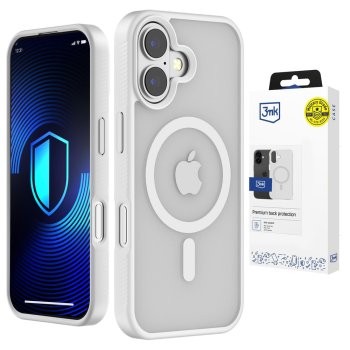 MagSafe Case 3mk Smoke MagCase iPhone 17 White Translucent