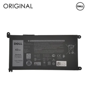 Аккумулятор Extra Digital для ноутбуков DELL YRDD6, 3500mAh
