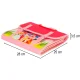 Montessori Sensory Busy Board Backpack, Pink