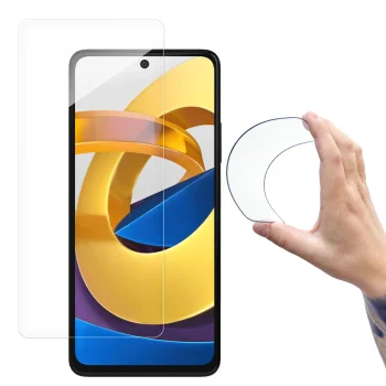 Wozinsky Nano Flexi hibrīda aizsargstikls Xiaomi Poco M4 Pro, 0.15 mm