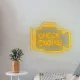 Декоративный светильник Check Engine Neon LED 30x22 см, желтый