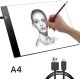 A4 LED Light Pad for Tracing and Drawing Ultra-Thin USB Art Light Box