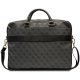 Сумка Guess 4G Printed Stripes для ноутбука до 16\", черная