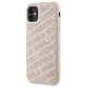 Karl Lagerfeld iPhone 11 / XR vāciņš Quilted K Pattern, rozā
