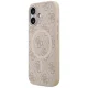Чехол Guess 4G Ring Classic Logo MagSafe для iPhone 17, розовый