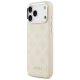 Guess Peony Hot Stamp Script MagSafe aizsargvāciņš iPhone 17 Pro Max — bēšs | Phone Case Cover
