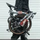 Velosipēda pudeles soma Rockbros G004 Flash Journey 1 l, sarkana