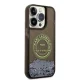 Karl Lagerfeld Liquid Glitter RSG vāciņš iPhone 14 Pro, melns
