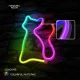 Светодиодный неон Forever Light FLRN03 RGB Кот с пультом