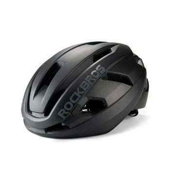 Велосипедный шлем Rockbros LK-15 58-62см, карбон, черный