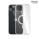 PanzerGlass HardCase with MagSafe Antibacterial Military Grade Certified Case for iPhone 14 Plus / 15 Plus - Transparent