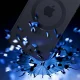 Чехол 3mk для Apple iPhone 16 Pro Max Smoke Case Mag&Stand, черный