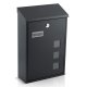 Humberg HM-864 Pasta kastīte 39.5x25.5x12 cm, Melna