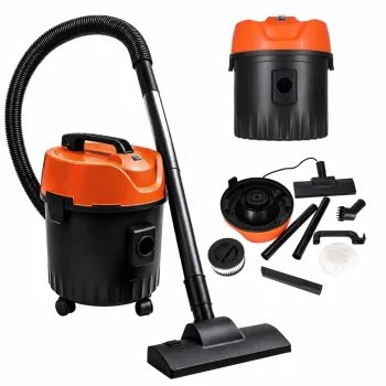 Universāls darbnīcas putekļsūcējs sausajai un slapjajai uzkopšanai, 15 L, 1400 W, 15 000 Pa