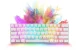 Bezvadu mehāniskā tastatūra Motospeed SK62 White (zils slēdzis) | Wireless mechanical keyboard
