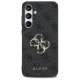 Guess GUHCS24FE4GMGGR S24 FE S721 pelēks/pelēks cietais futrālis 4G Big Metal Logo | gray/gray hardcase