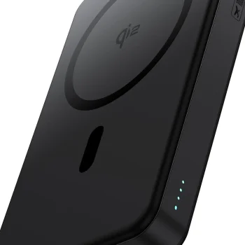 Baseus Airpow II 10000mAh Qi2 Power Bank with MagSafe 22.5W with Baseus Simple Series USB-C Cable - USB-C 20V/3A (30cm)...