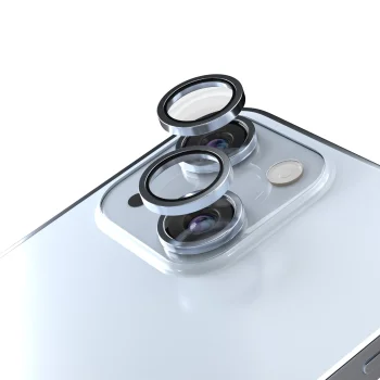 Etteri kameras aizsargstikls priekš iPhone 15 / 15 Plus, zils