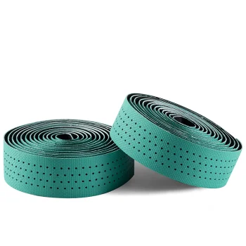 Обмотка руля Rockbros Perforated Silicone, зеленая