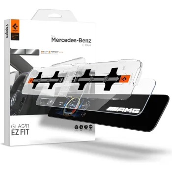 Spigen Glas.TR EZ Fit aizsargstikls Mercedes E-Class 2020/2021
