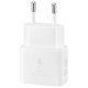 Samsung EP-T2510NWEGEU 25W SFC USB-C GaN sienas lādētājs – balts