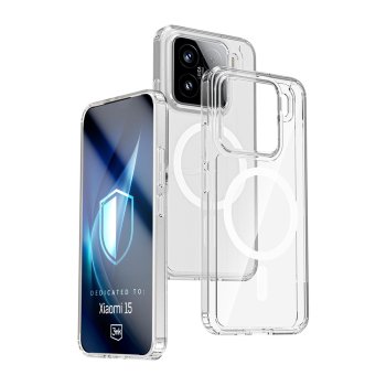 Чехол 3mk Armor MagCase для Xiaomi 15, Прозрачный
