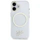 Karl Lagerfeld IML KL Script Logo MagSafe MagCase iPhone 17 vāciņš – caurspīdīgs | Phone Case Cover