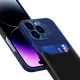 Hurtel iPhone 14 Pro Max чехол-книжка Leather Stand Case, синий