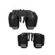 Gotel L34C Bicycle Rear Rack Pannier Bag 46L, Black
