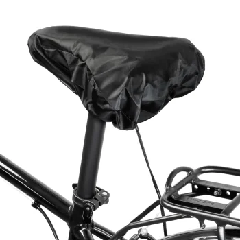 Ūdensizturīgs velosipēda sēdekļa pārvalks, melns