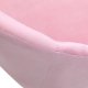 Velvet Swivel Beauty Chair 4Rico QS-MF18G, Pink