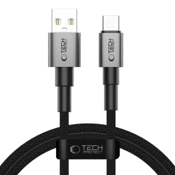 Кабель Tech-Protect UltraBoost DNA USB-A на USB-C 15W 100см Серый