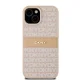 Чехол DKNY Mono Stripe & Metal Logo для Apple iPhone 15 6.1\", розовый