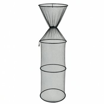 Садок рыболовный для хранения рыбы 110x40 см, черный