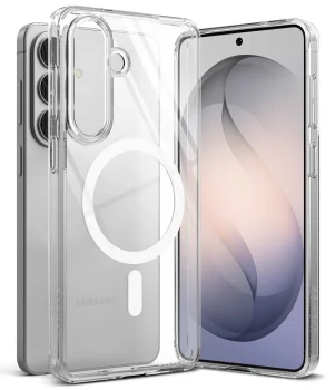 Ringke Fusion Magnetic MagSafe vāciņš Samsung Galaxy S26+, caurspīdīgs
