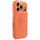 Guess FW Resin Logo Case for iPhone 17 Pro Max - Orange