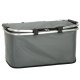 Foldable Thermal Picnic Basket, 25L, Grey
