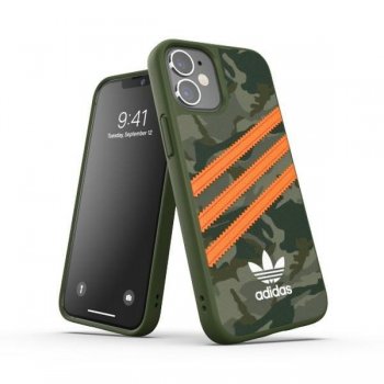 Adidas Or Molded Pu Fw20 iPhone 12 Mini, Camo Green | Telefona Vāciņš Maciņš Apvalks Bamperis