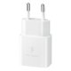 Samsung EP-T1510NWEGEU 15W PD USB-C AFC sienas lādētājs – balts