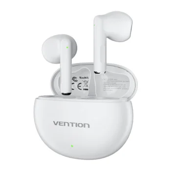 Bezvadu austiņas, Vention, NBKW0, Austiņas Elf E06 (baltas) | Wireless earphones, Earbuds (white)