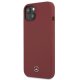 Mercedes iPhone 13 mini Case Silicone Line Red