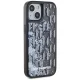 Karl Lagerfeld Liquide Glitter Monogram Gradient iPhone 15 vāciņš, melns