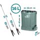 Plonos Pl-602 Battery Backpack Sprayer 16L, 12V 8Ah